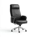 Office chair with adjustable height in black and gray fabric 60 x 60 x 120cm